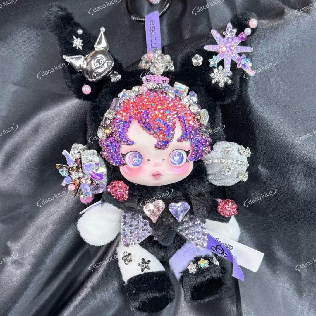 SKULLPANDA KUROMI スカルパンダ クロミ スワロフスキー デコ - メルカリ