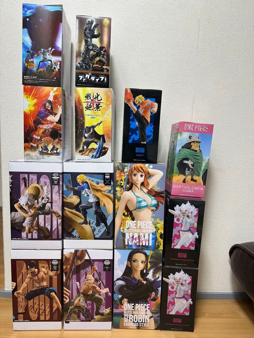 【豪華14点】ワンピース フィギュア まとめ売り ニカ エース ナミ ロビン