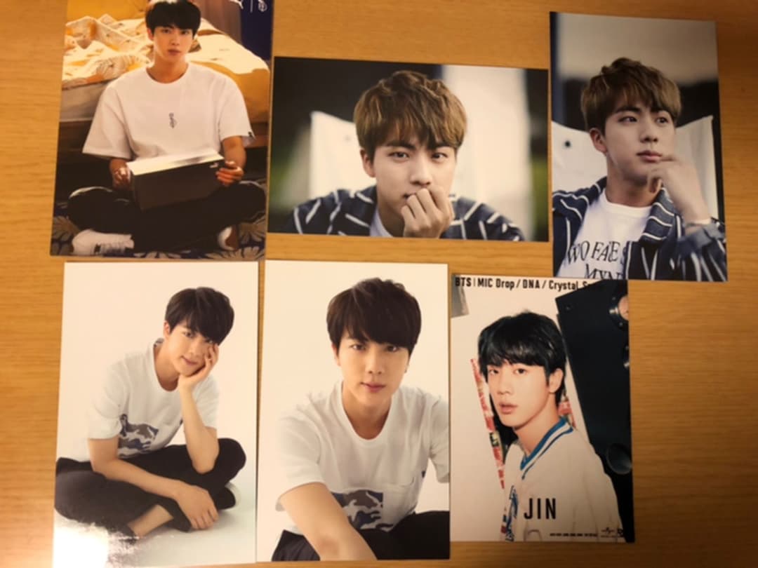 BTS/キムソクジン/ミニフォト/トレカ/フォトカード/公式