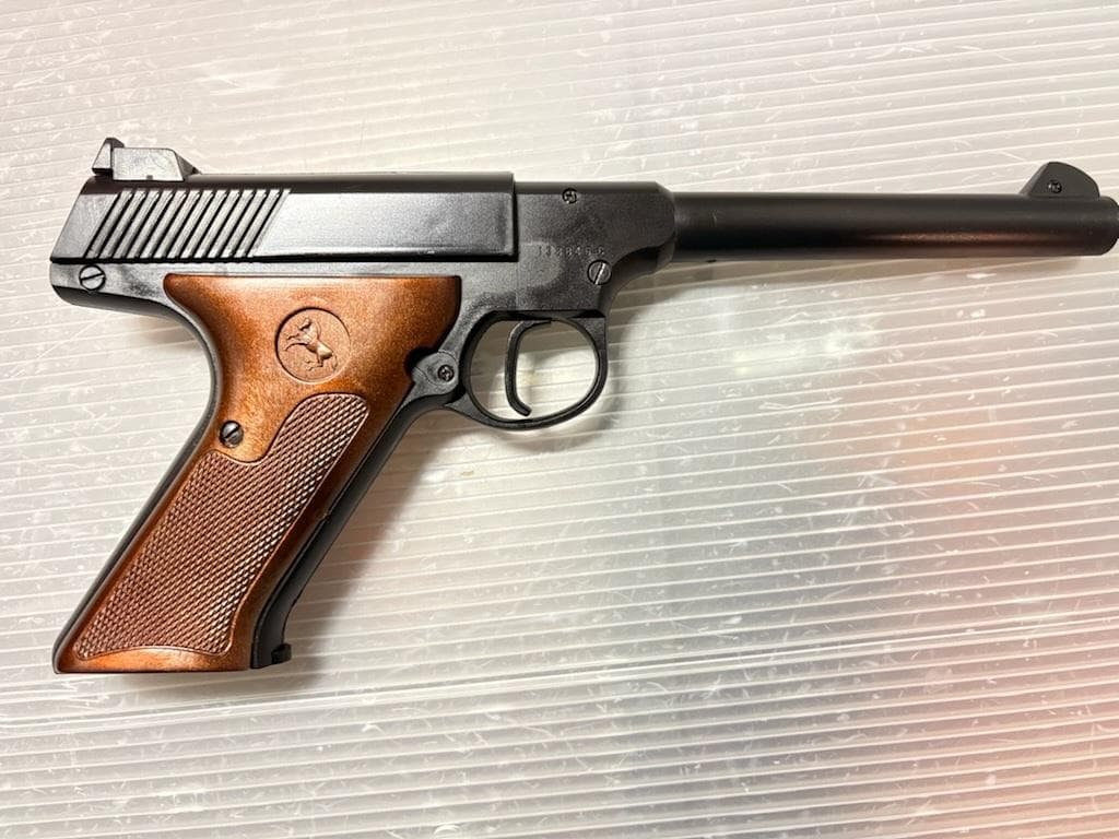 絶版品 クラウン 7mmつづみ弾 コルト ウッズマン ターゲットモデル 6インチ 絶版品 クラウン 7mmつづみ弾 コルト ウッズマン ターゲットモデル 6
