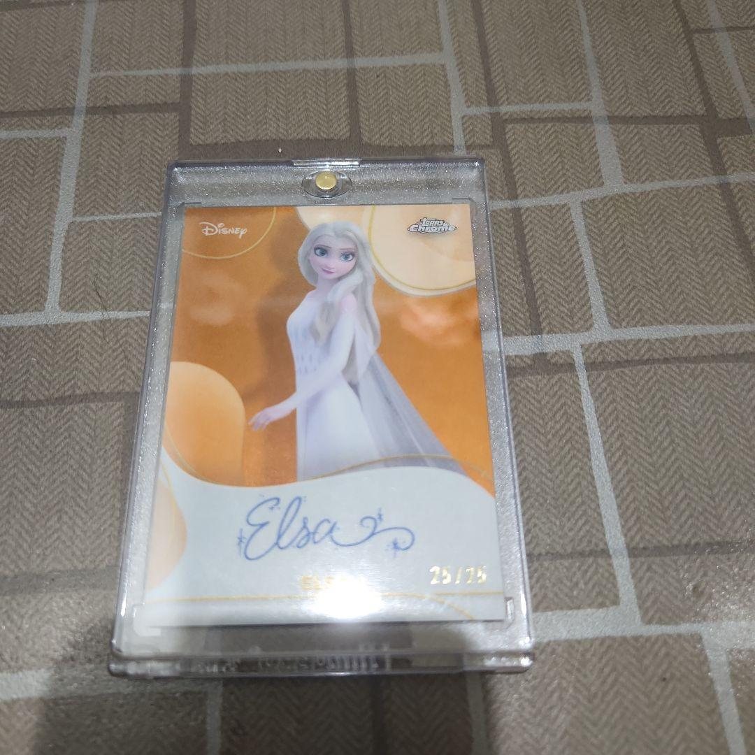 エルサ ファクシミリオートグラフカード 25/25 2026年最新】オートグラフカードの人気アイテム - メルカリ