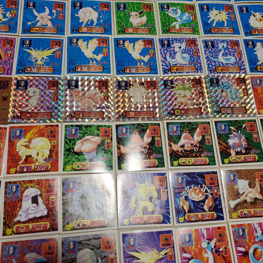ポケモンシール列伝 185枚