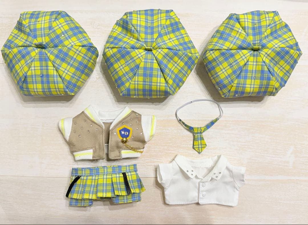 【オーダー】ぬい服　BON BON 高橋さん　帽子3点