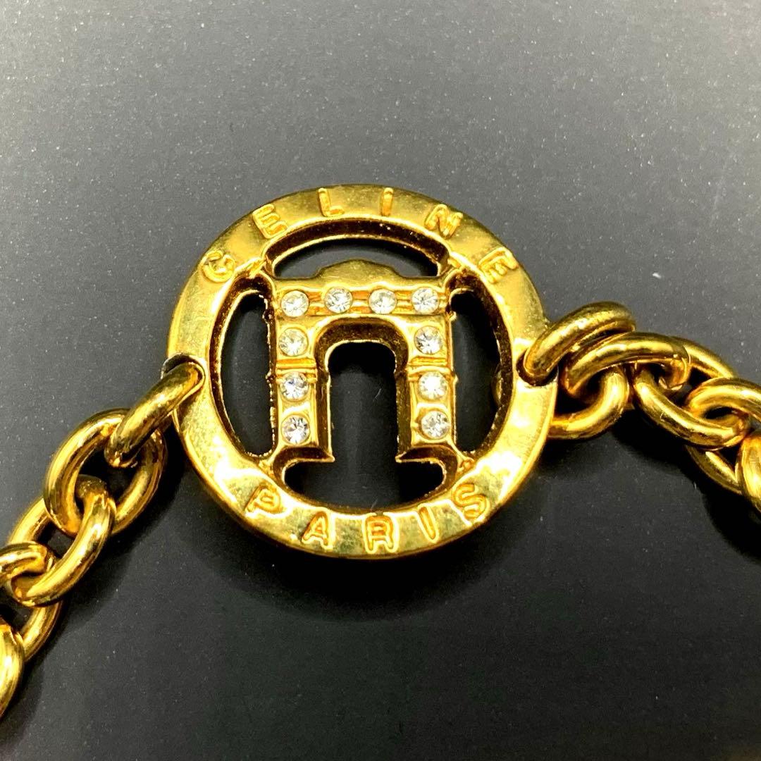 美品 CELINE セリーヌ ブレスレット ヴィンテージ エッフェル塔