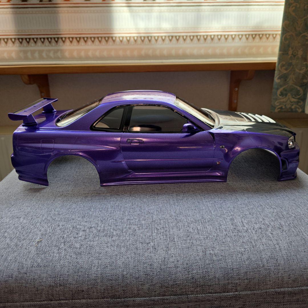 タミヤ　1/10スペアボディ　GT-R34