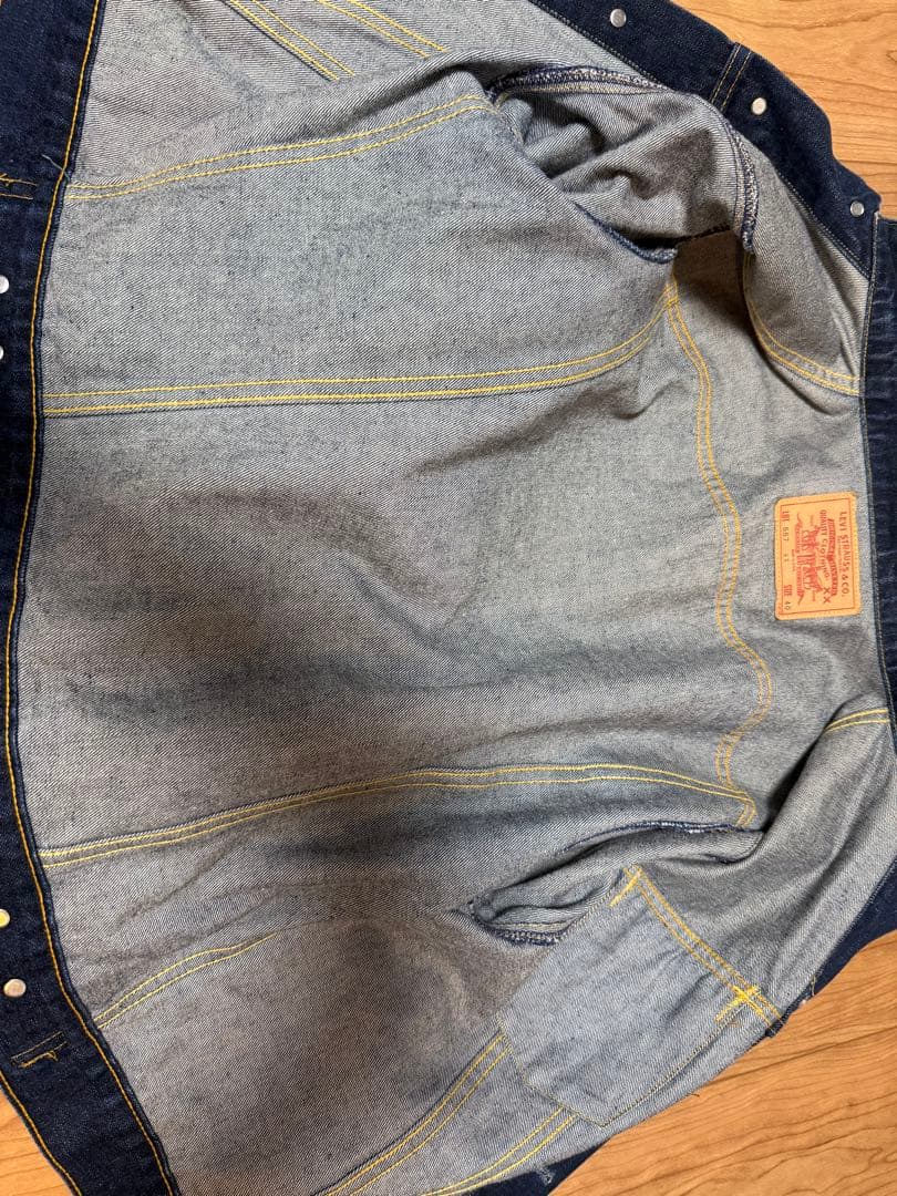 Levi's 1998 557xx バレンシア工場555 真っ紺 - メルカリ