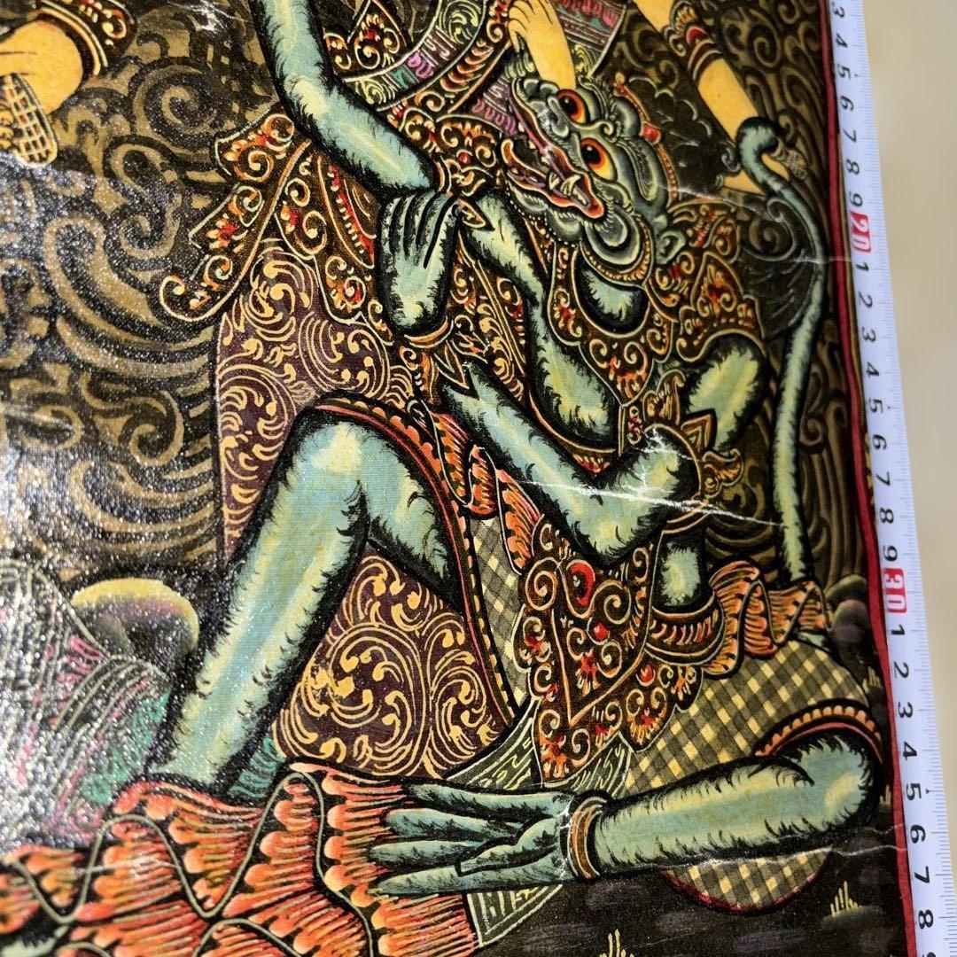 バリ島に伝わる伝統的な絵画「バリ絵画」3枚セット - メルカリ