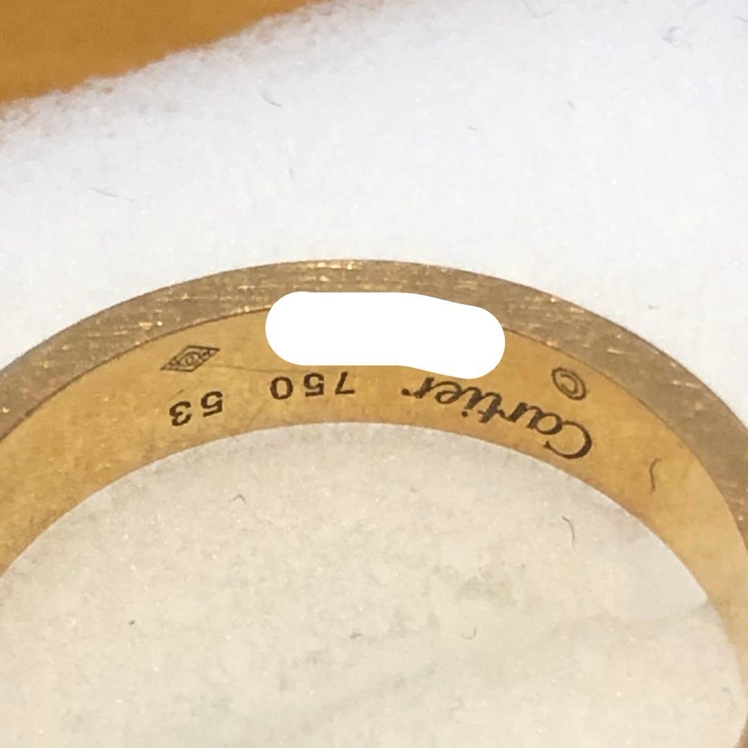 750カルティエ1Pダイヤラブリング #53 138H2601 - メルカリ