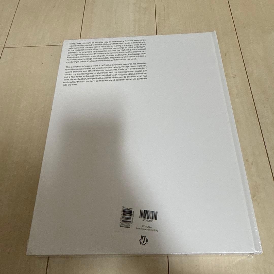本RIMOWAアーカイブブック since1898裏一部傷あり