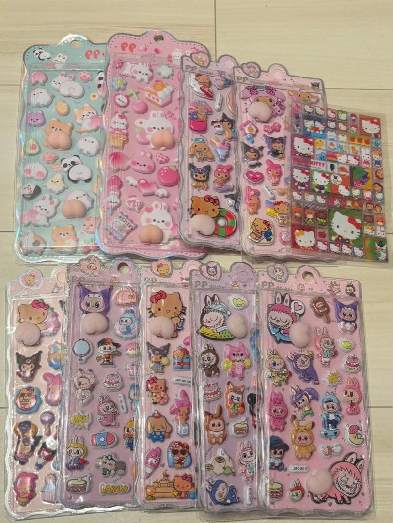 新品　ボンボンドロップシール　サンリオ　たまごっち　国内正規品　71枚セット