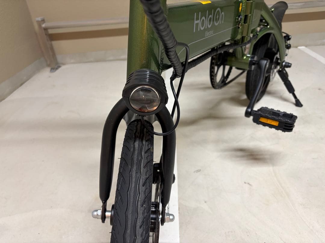 【中古】Hold On 折り畳み電動自転車 Q1 7.5Ah