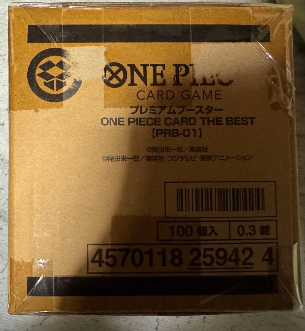プレミアムブースター　ワンピースカード　THE BEST　1カートン新品未開封