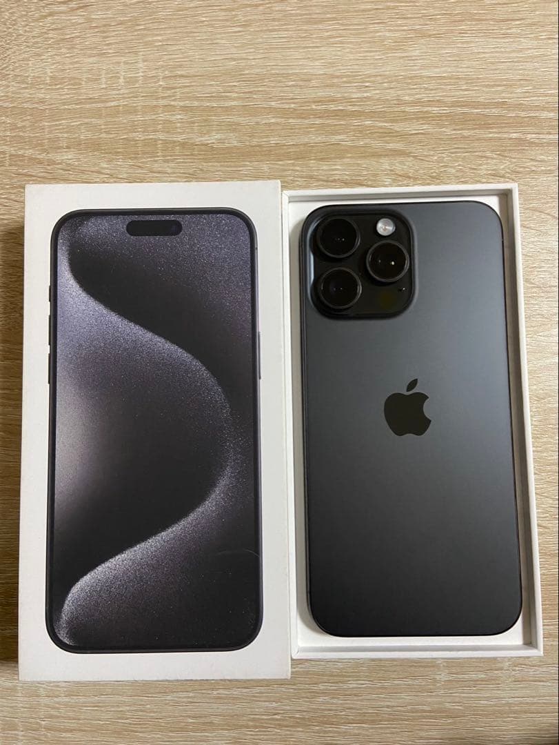 【31日までセール❗️】Apple iPhone 15 Pro Max 512GB Apple iPhone 15 Pro Max - 512 GB - Black Titanium (Verizon) for