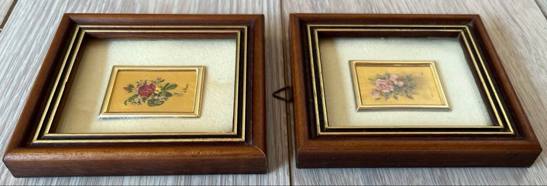 ⭐️アンティーク⭐️23KTG 金箔 クロモリトグラフ リトグラフ