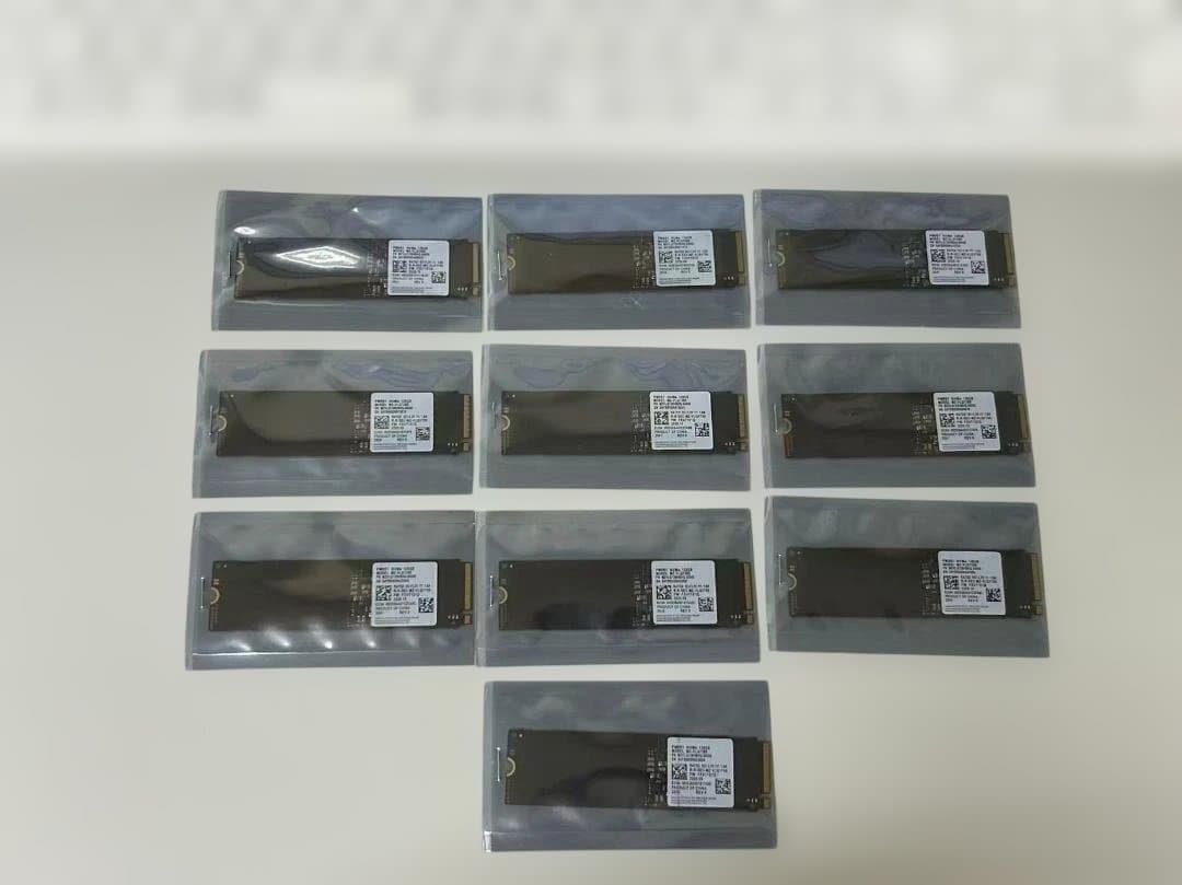 Samsung NVMe 128GB M.2 SSD 完全初期化済 10枚セット SSD 970 EVO Plus (M.2/NVMe) – ITGマーケティング株式会社