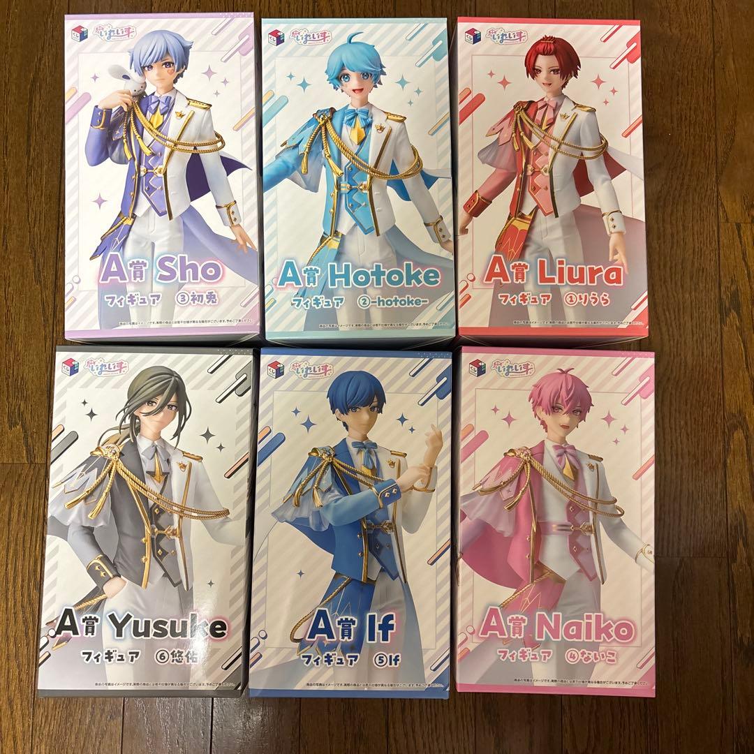 いれいす 一番くじ フィギュア 6種 コンプリート ラスト賞 アクリルミラー くじスクエア