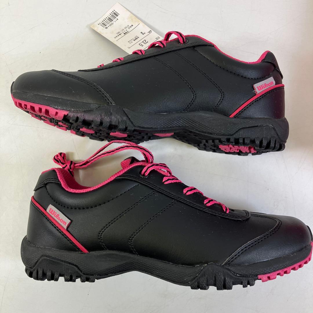 【試着のみ】 Wilson ウィルソン レディース ゴルフシューズ 23.5cm