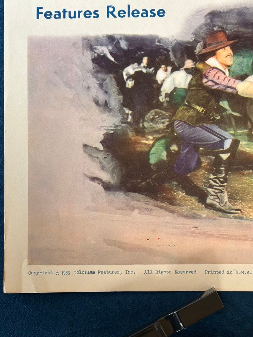 海賊の怒り USオリジナル映画ポスター