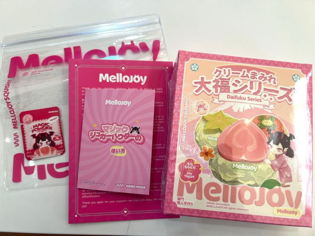 Mellojoy メロジョイ 大福シリーズ シュリンク付き未開封 スクイーズ
