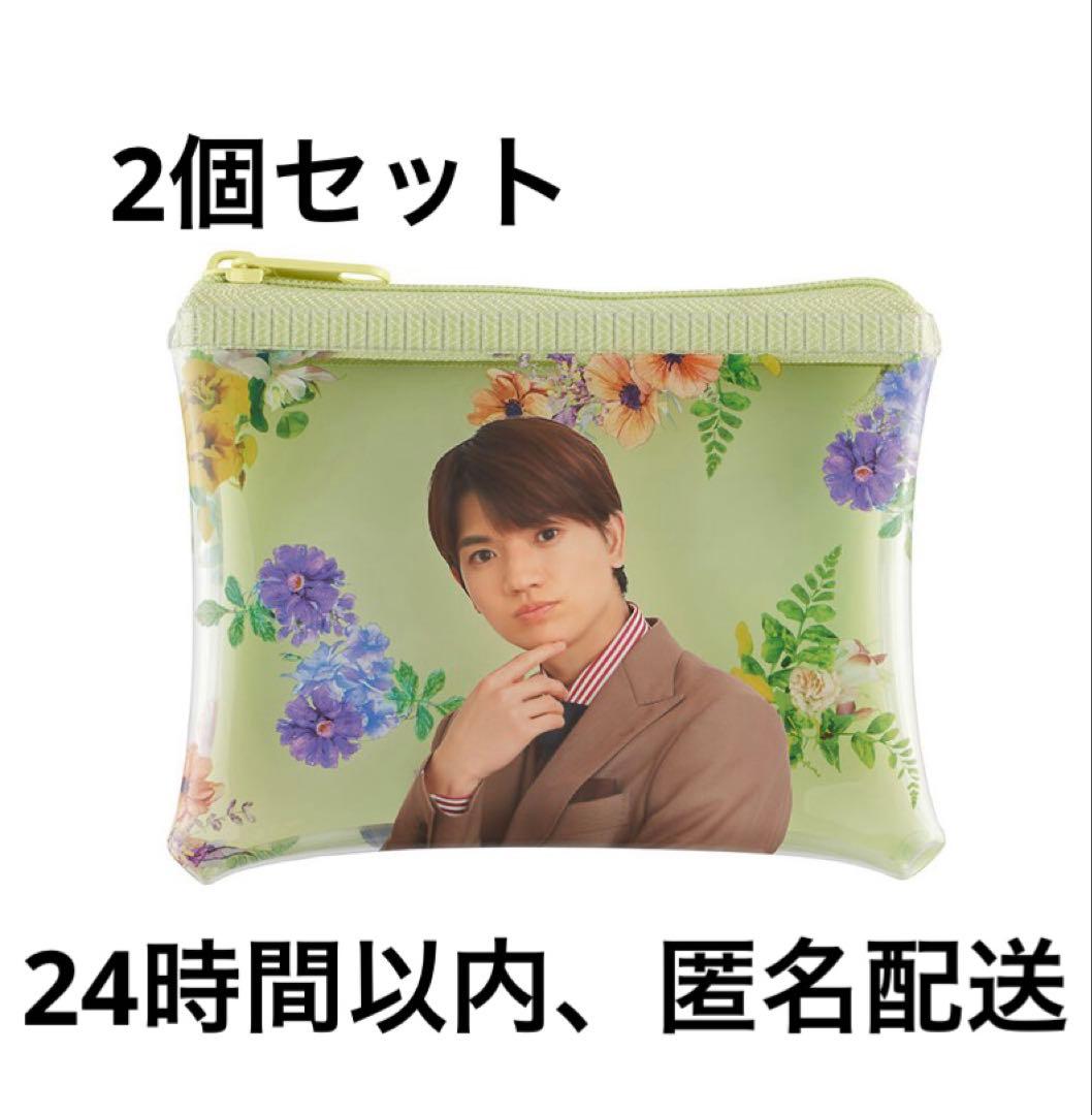 SixTONES 髙地優吾 ポーチ ポーチ優吾 クリアポーチ SixTONES 高地優吾 『ムサシノ輪舞曲』武蔵原文太 - メルカリ