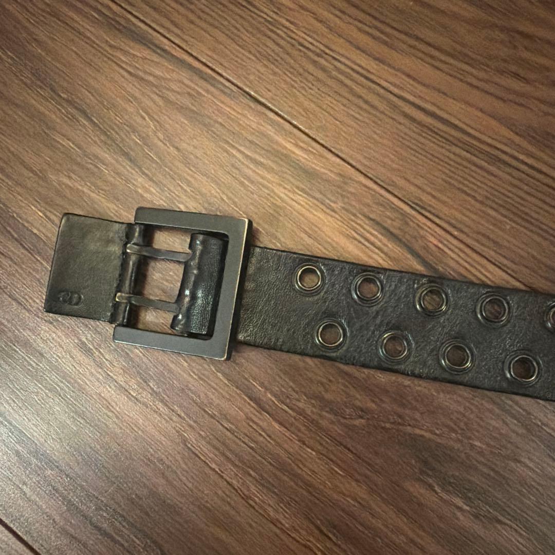 Dior Homme 2004SS ストリップ コレクション スタッズベルト - メルカリ