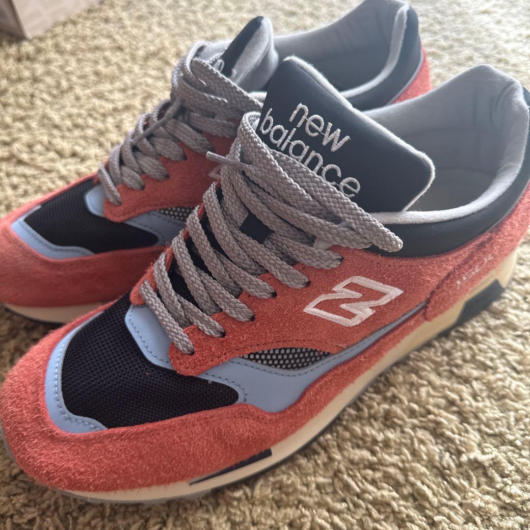 New Balance 1500 スニーカー New Balance 1500 UK製 ビスケットエッジ ブラック レザー (New