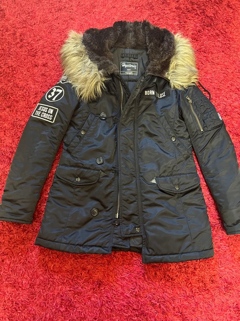 ヒステリックグラマー　プリマロフト　ブルゾン HYSTERIC GLAMOUR（ヒステリックグラマー）の「プリマロフトナイロン