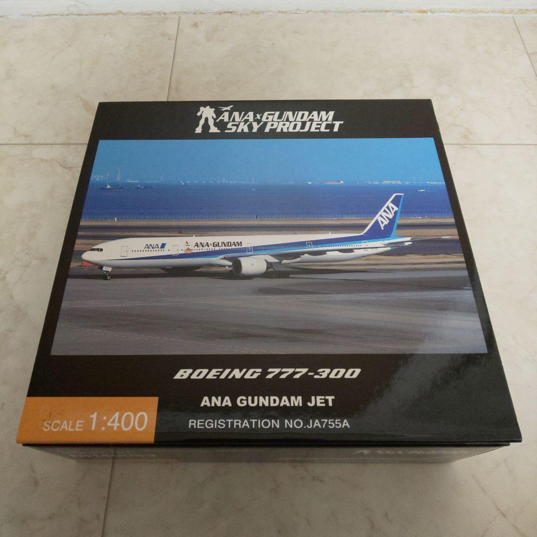 ガンダムジェット 1/400 ガンダムジェット 1/400 1/400 B777-300 ANA ガンダムジェット JA755A