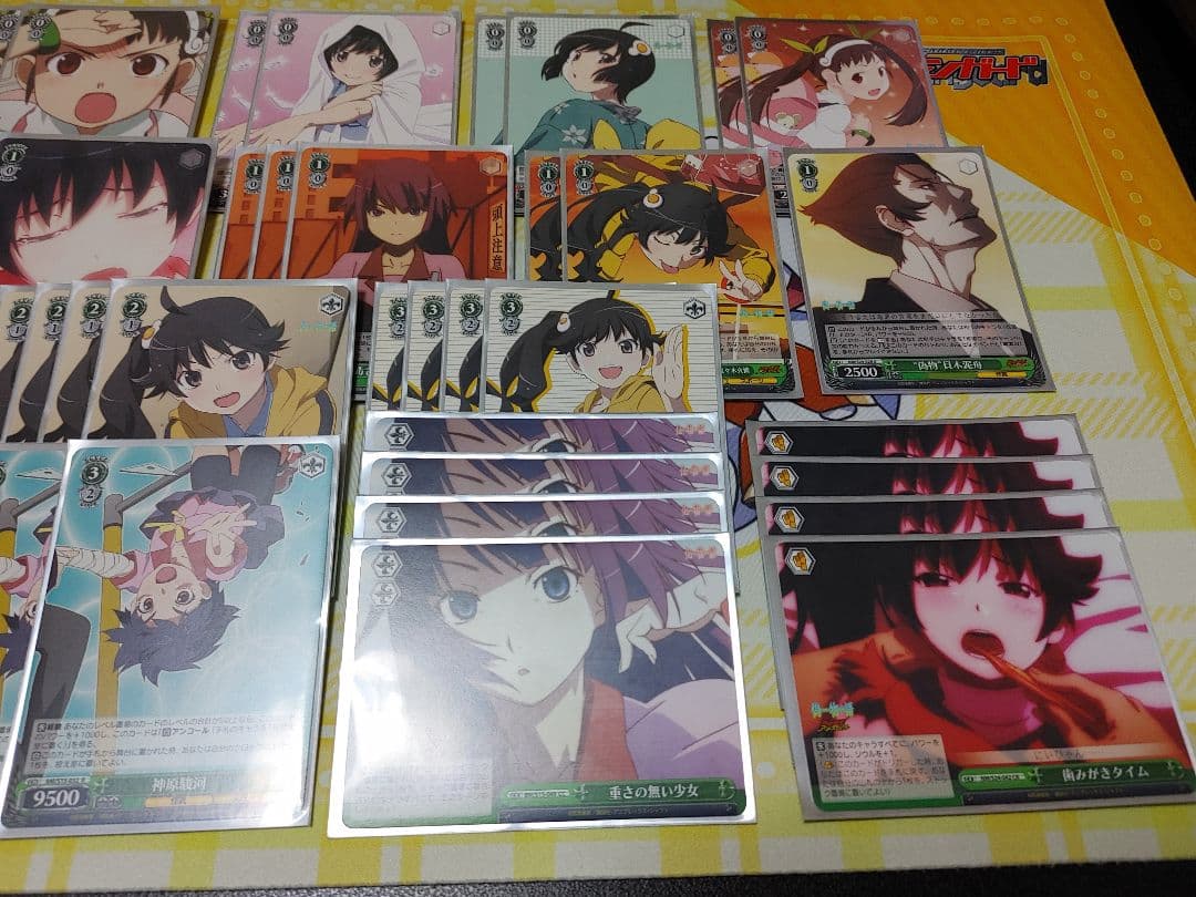 公認優勝経験あり ヴァイスシュバルツ 化物語 デッキ