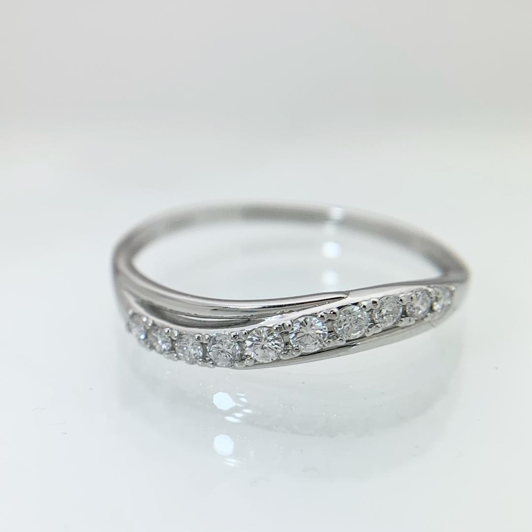 新品 ダイヤ リング 0.15ct Pt950 プラチナ
