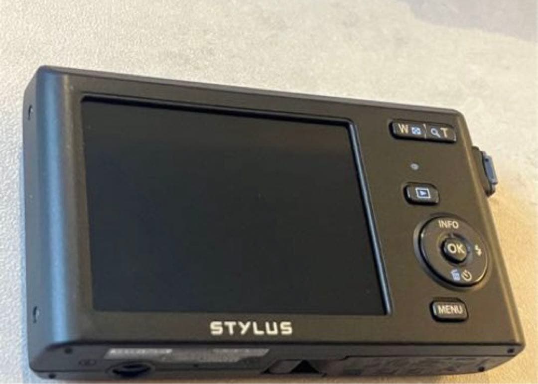 OLYMPUS STYLUS VG-180 Black オリンパス デジカメ 黒 - メルカリ