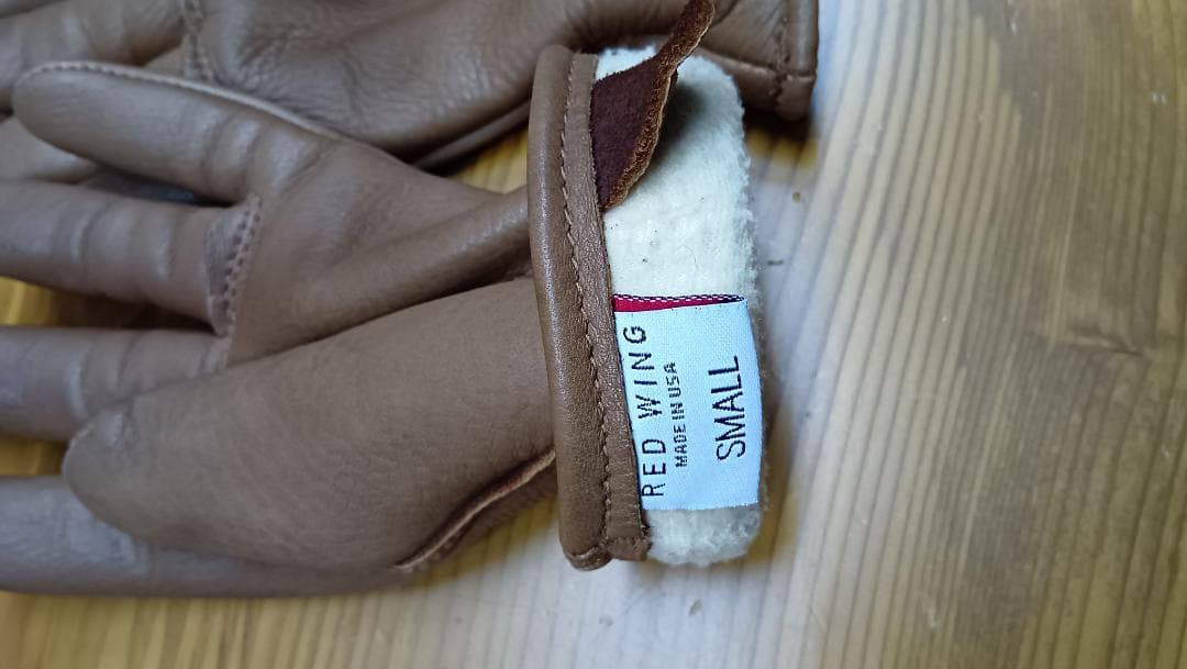 RED WING ・ レザー・手袋 ・ブラウン・グローブ・95230 - メルカリ