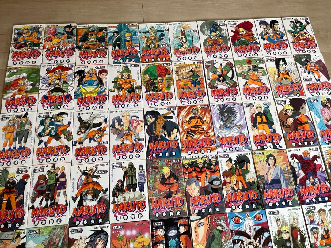 初版多数】NARUTO 全72巻セット - メルカリ
