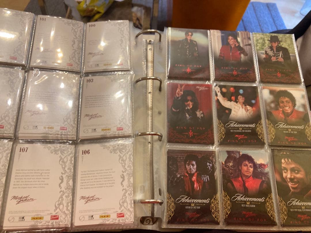 マイケルジャクソンパニーニ190枚セットレギュラーコンプリート