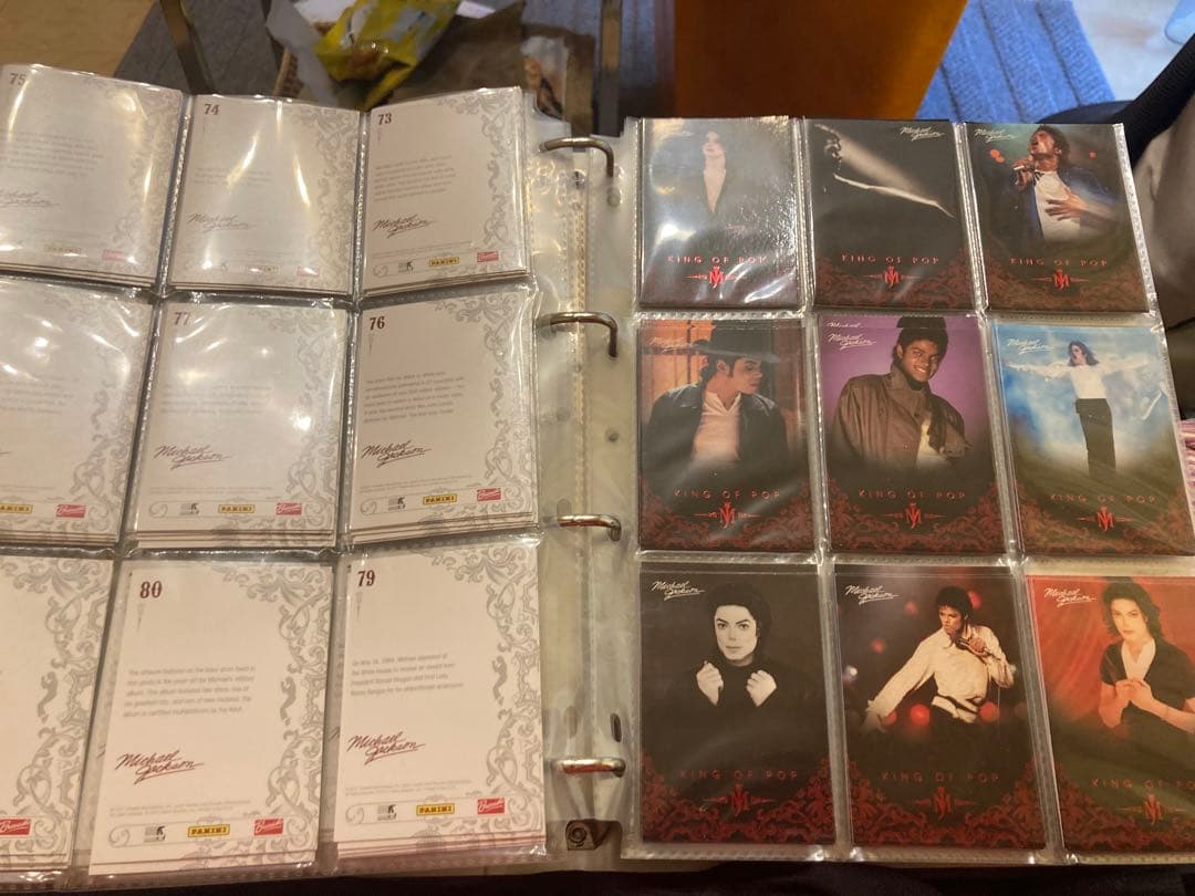 マイケルジャクソンパニーニ190枚セットレギュラーコンプリート