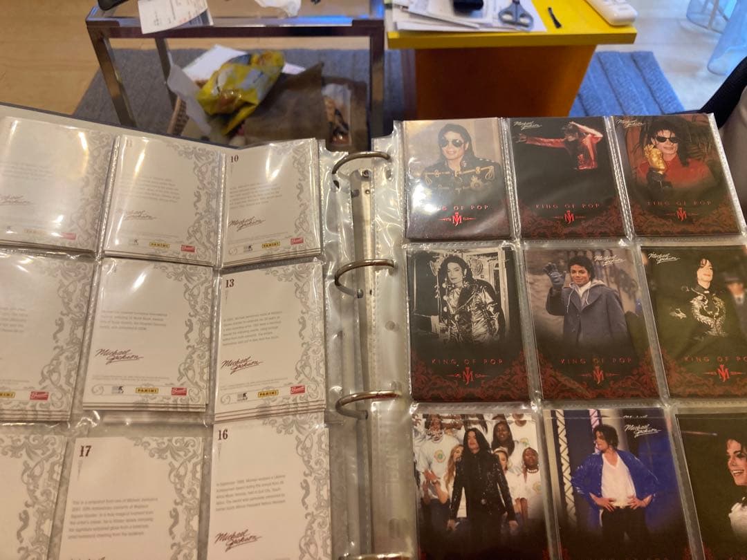 マイケルジャクソンパニーニ190枚セットレギュラーコンプリート