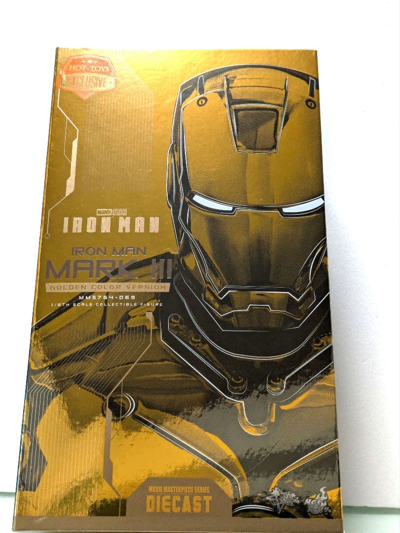 ホットトイズ MMS764D69 アイアンマン・マーク3 ゴールドカラー限定版