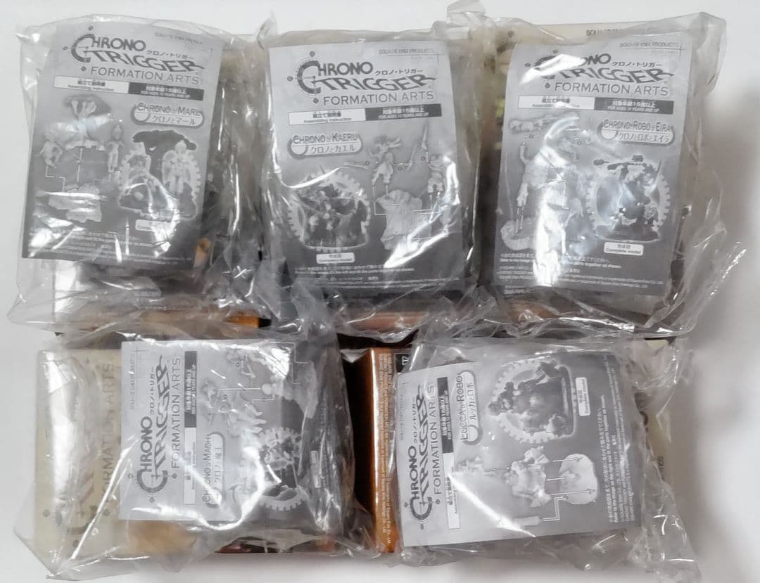 クロノ・トリガー　フィギュア　FORMATION ARTS　5個セット やっとクロノトリガーのフォーメーションアーツフィギュアセット、完成