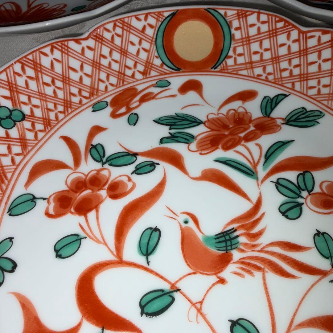 たち吉 赤絵 花鳥 金彩 中皿5枚セット 未使用 - メルカリ