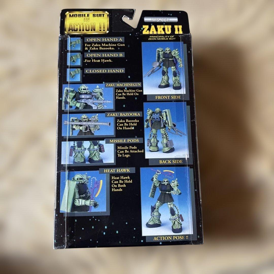 モビルスーツインアクション　一年戦争　ザク4体セット　ZAKU MIA