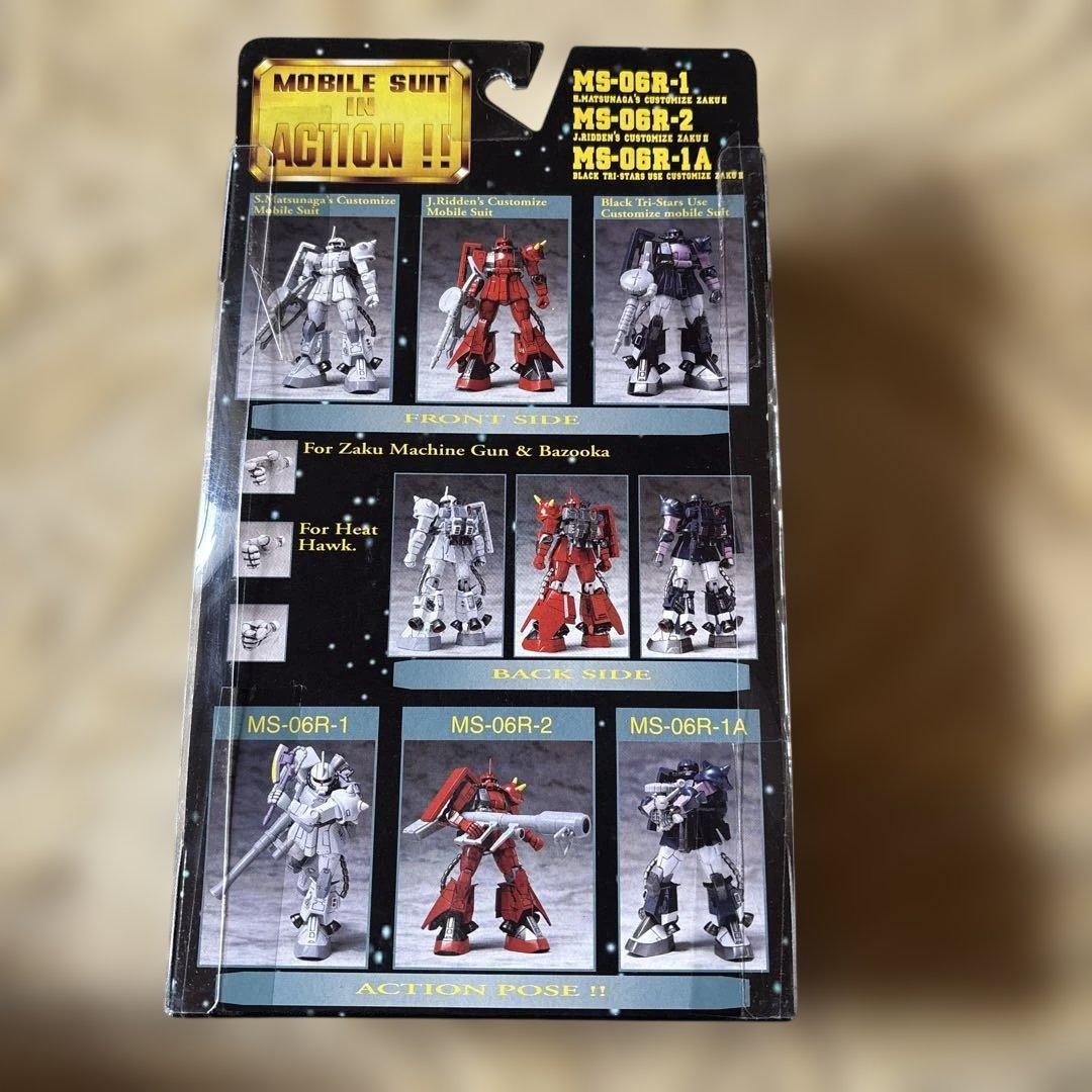 モビルスーツインアクション　一年戦争　ザク4体セット　ZAKU MIA