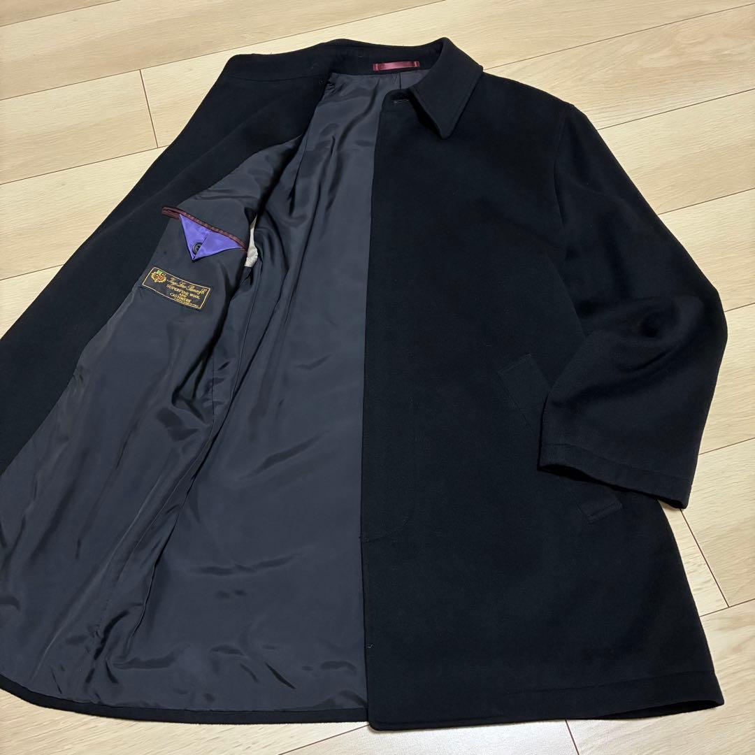 未使用級✨最高級生地ロロピアーナ ポールスミス ステンカラーコート