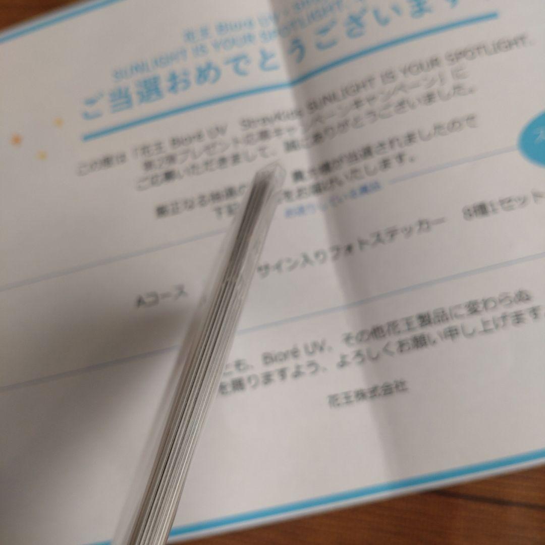 StrayKids サイン入りフォトステッカー8種セット　 ビオレ　スキズ