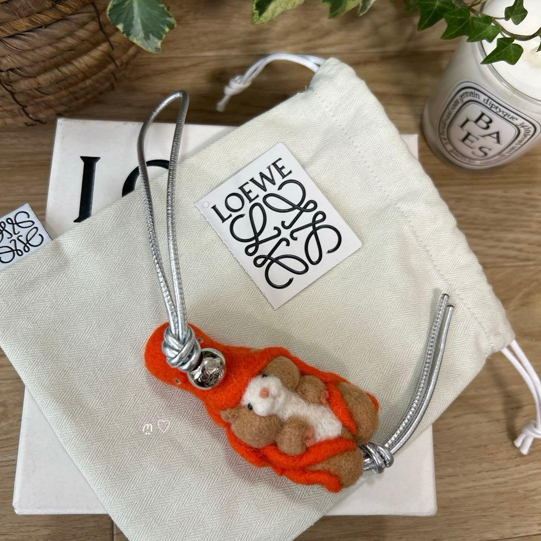 LOEWE ロエベ スナフジタ ハムスター タコチャーム キーホルダー 限定