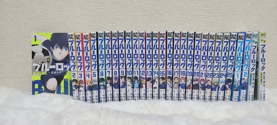 ブルーロック 漫画 全巻 コミック】ブルーロック 1巻～20巻セット【オリジナル収納BOX2個セット