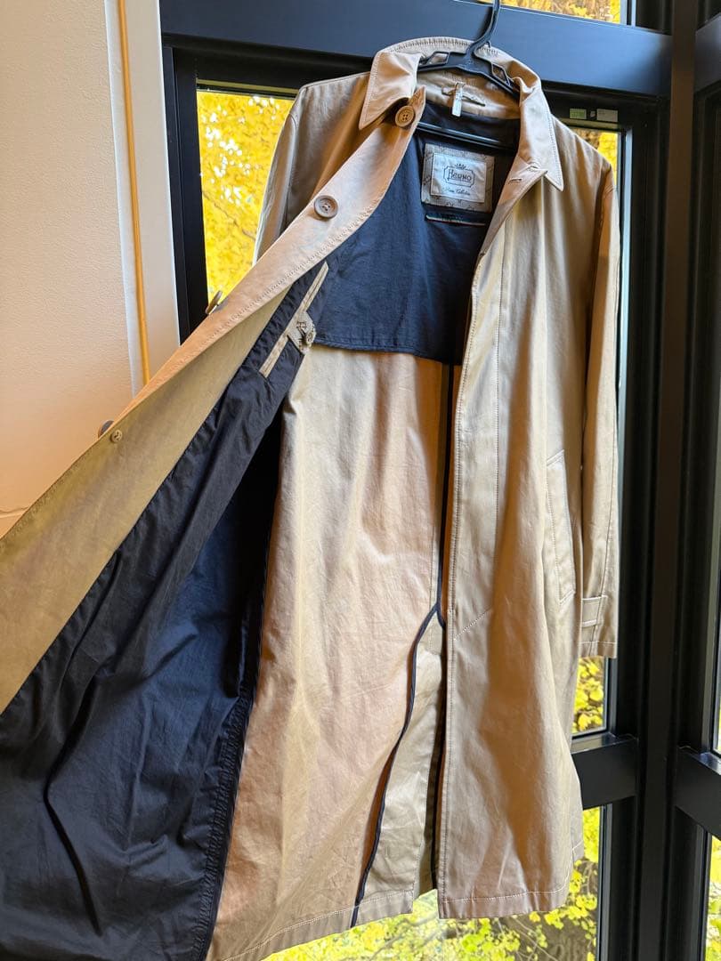 チャンプさま専用 HERNO ベージュ ステンカラーコート サイズ50