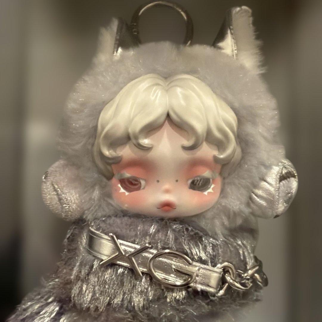 d*3様 【正規品】SKULLPANDA XG コラボ ぬいぐるみペンダントスカ