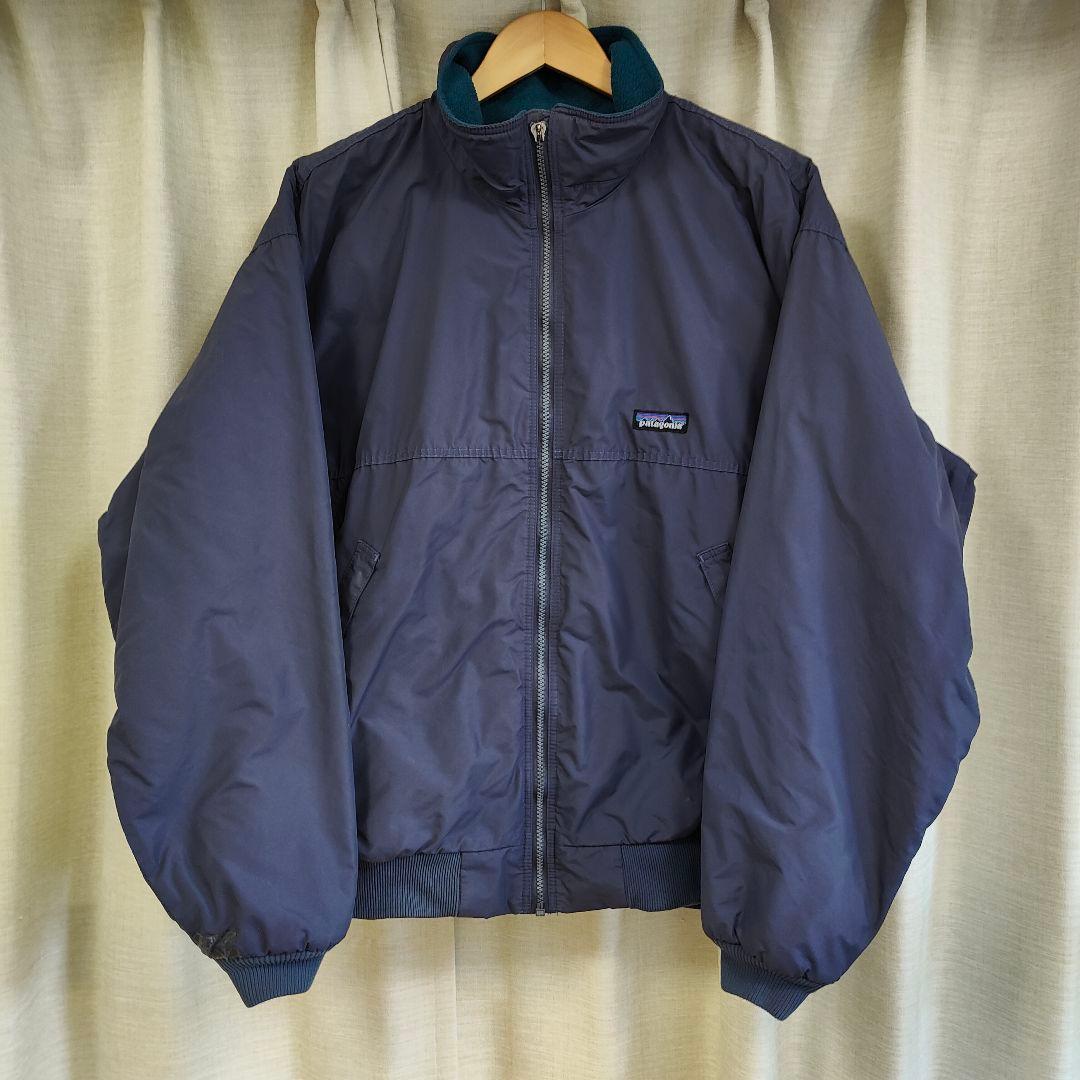 パタゴニア シェルドシンチラジャケット L ネイビー USA アメリカ製