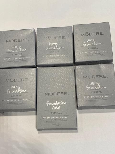 モデーア　ファンデーションアイボリー　5個　ファンデーションケース　1個 41oL9740YfL.__AC_SR150,300___.jpg