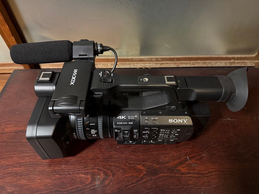 SONY PXWーZ190V XDCAM 4K ビデオカメラ WADAX超美品 Amazon.com : Sony PXW-Z190 4K 3-CMOS 1/3-inch Sensor XDCAM